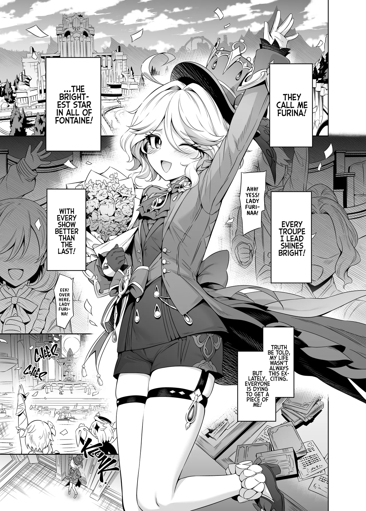 Hentai Manga Comic-Lady Furina, You Feel Me, Right?-Read-2